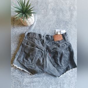 Levi grey shorts size 25 in excellent condition!
